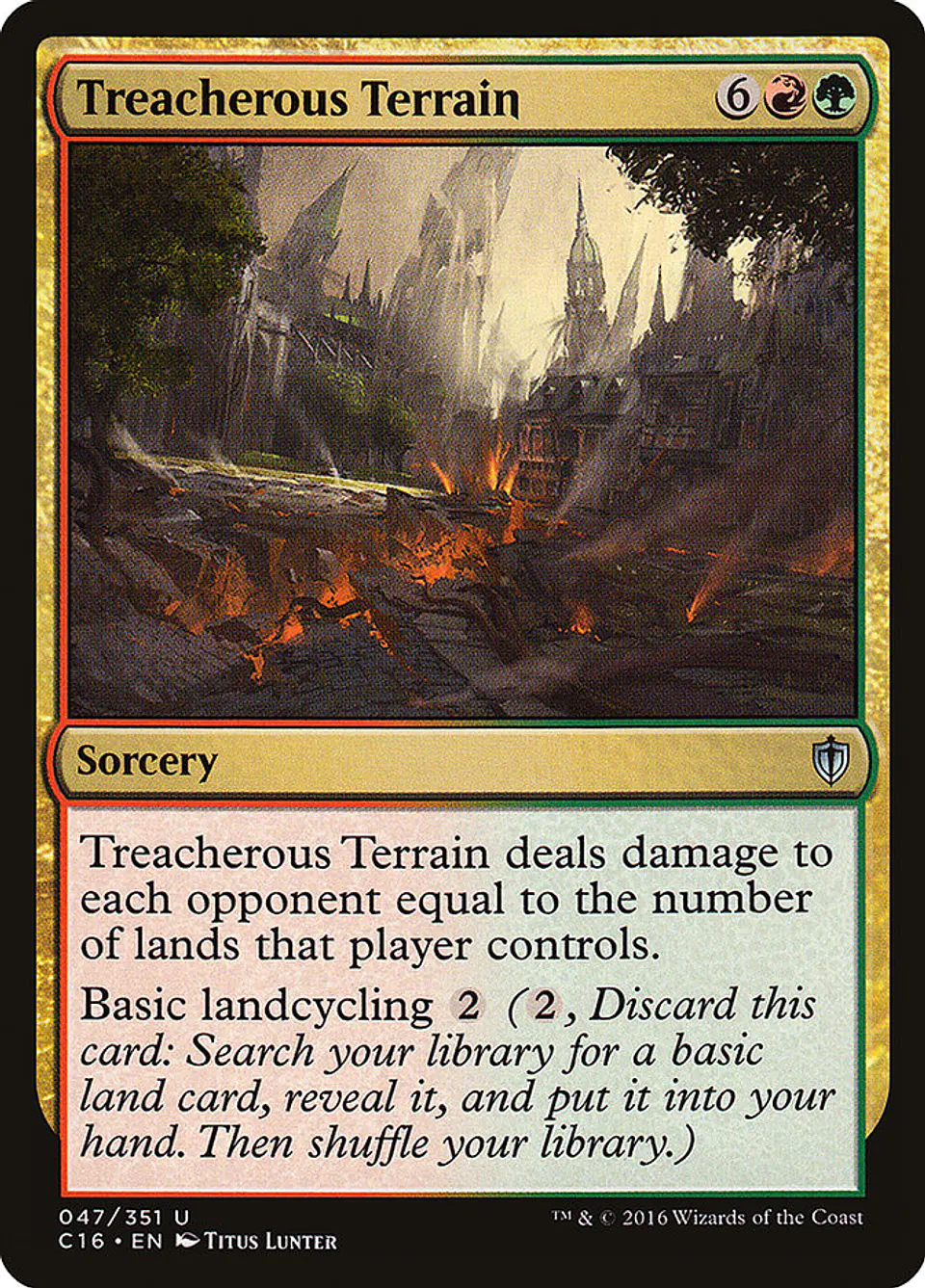 Treacherous Terrain 1