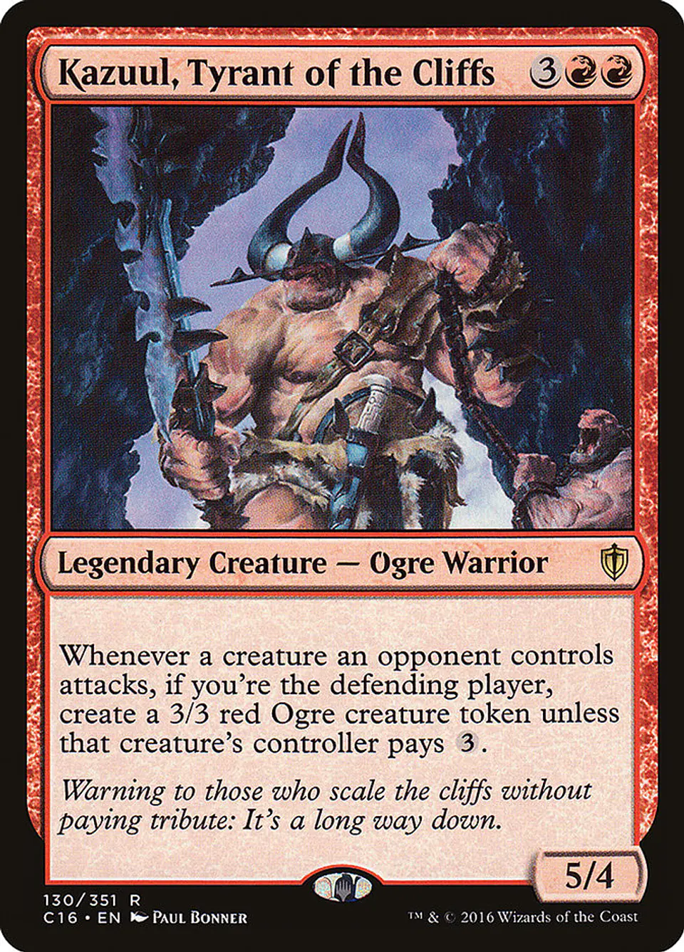 Kazuul, Tyrant of the Cliffs 1