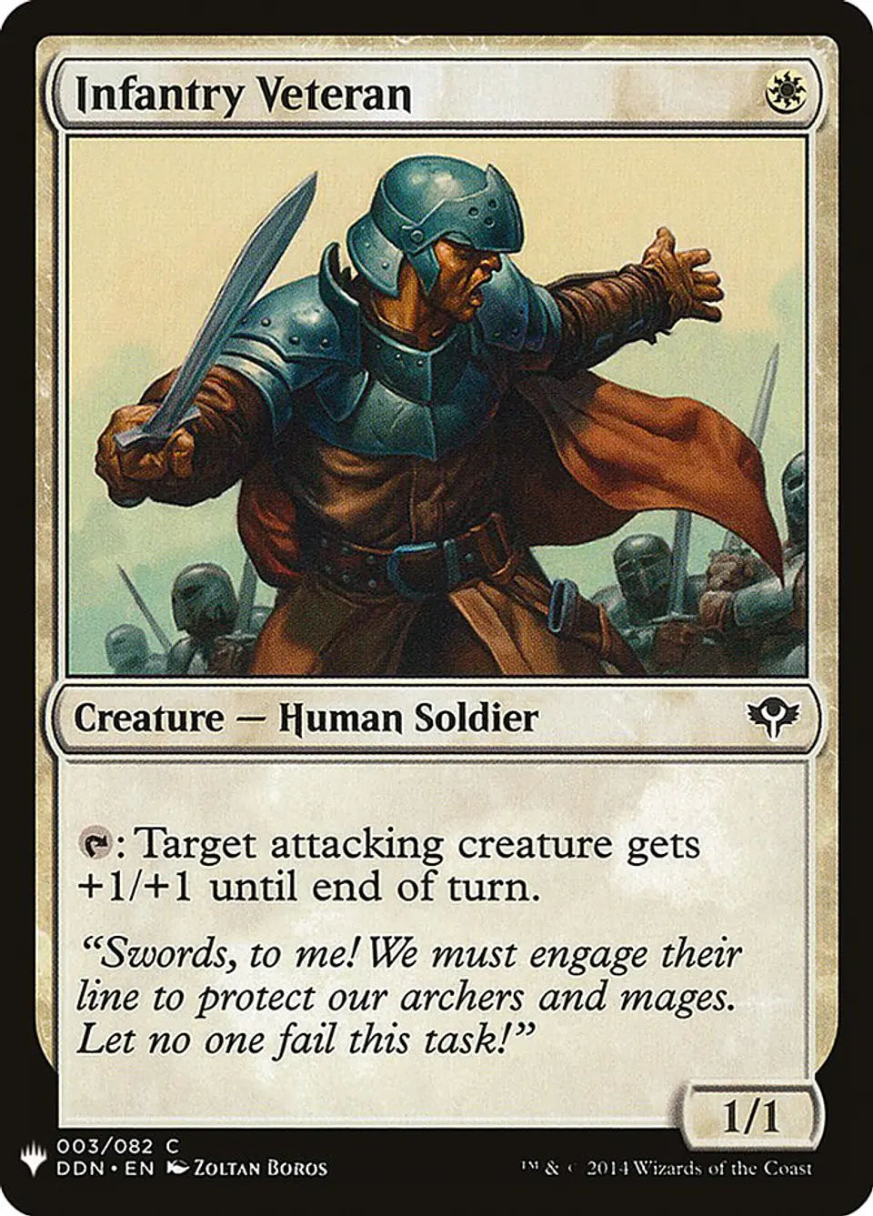 Infantry Veteran (The List) 1