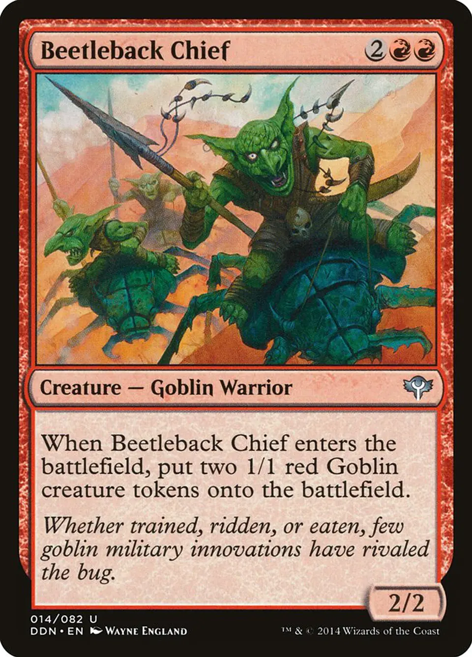 Beetleback Chief 1