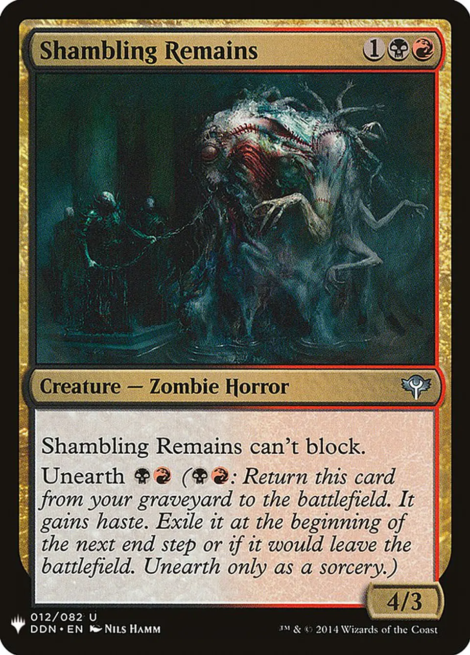 Shambling Remains (The List) 1