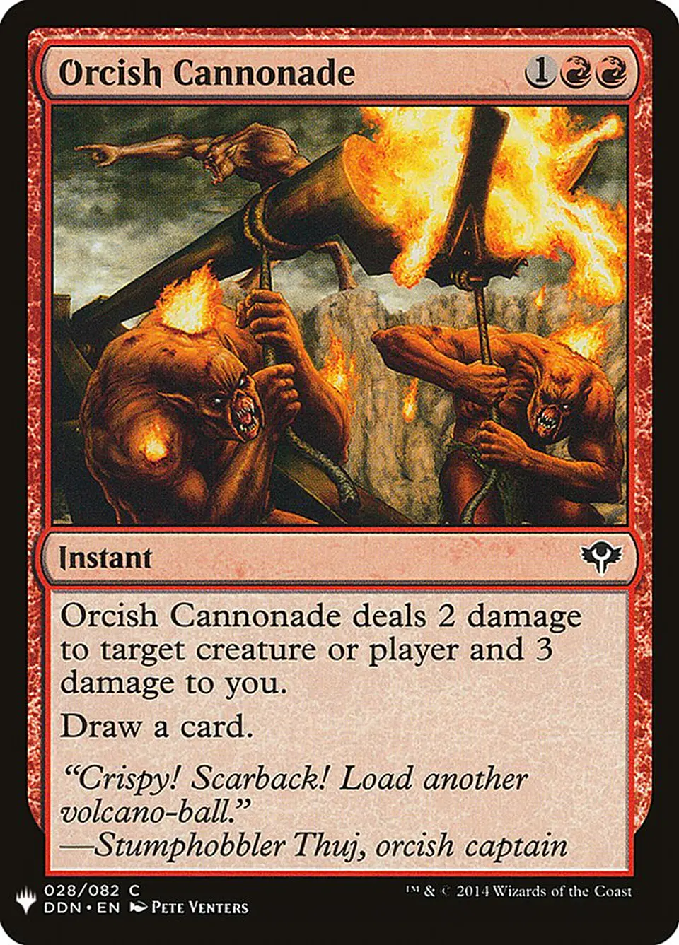 Orcish Cannonade (The List) 1