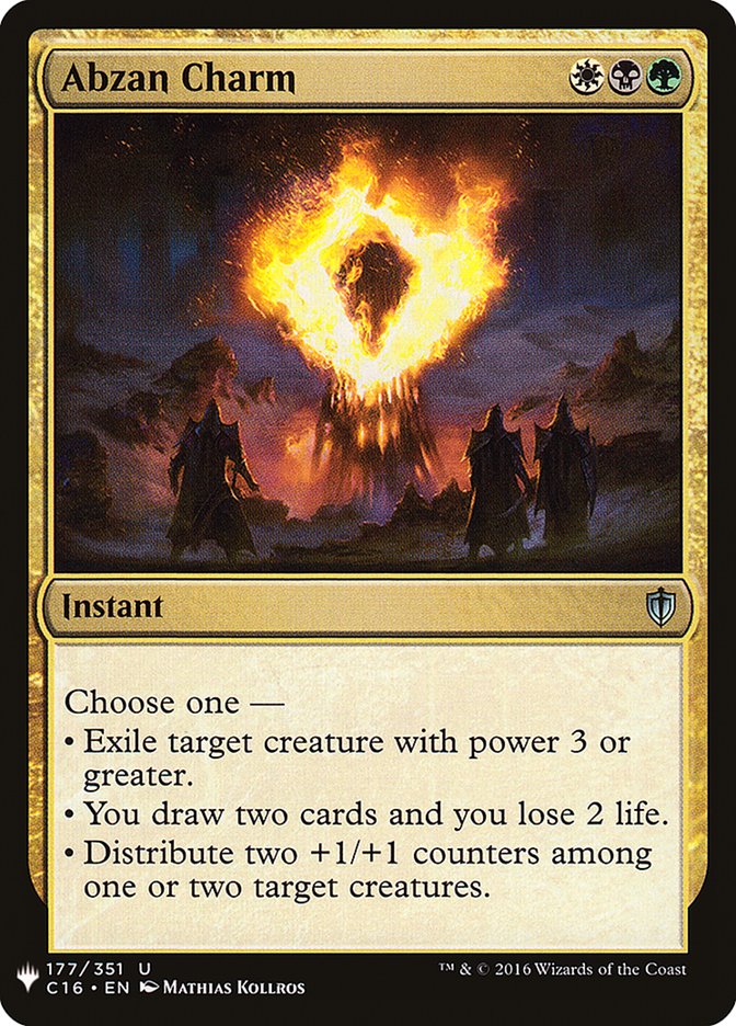 Abzan Charm (The List)
