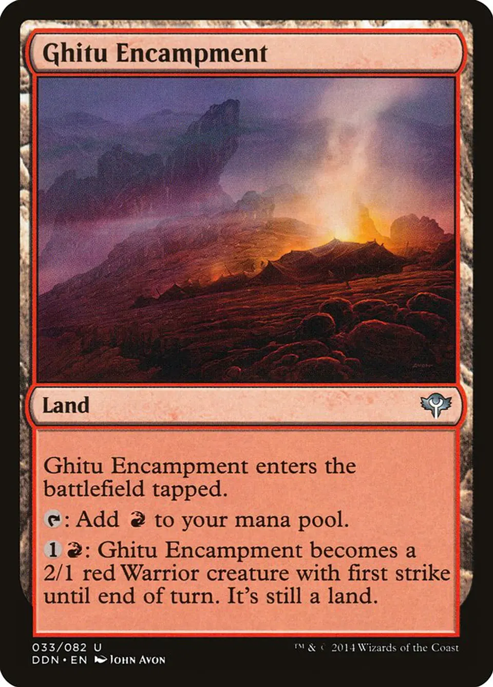 Ghitu Encampment 1