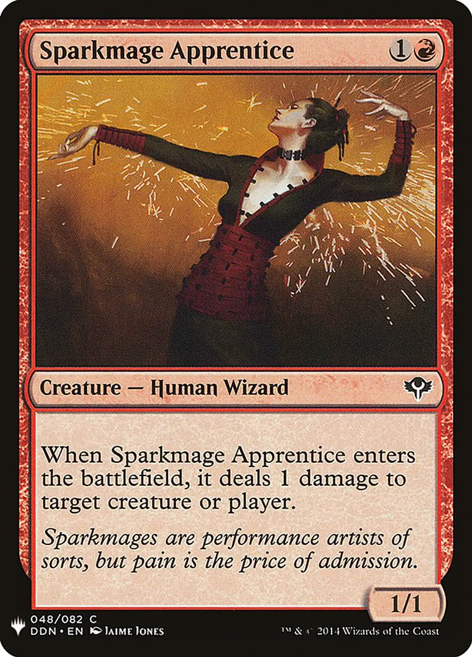 Sparkmage Apprentice (The List) 1