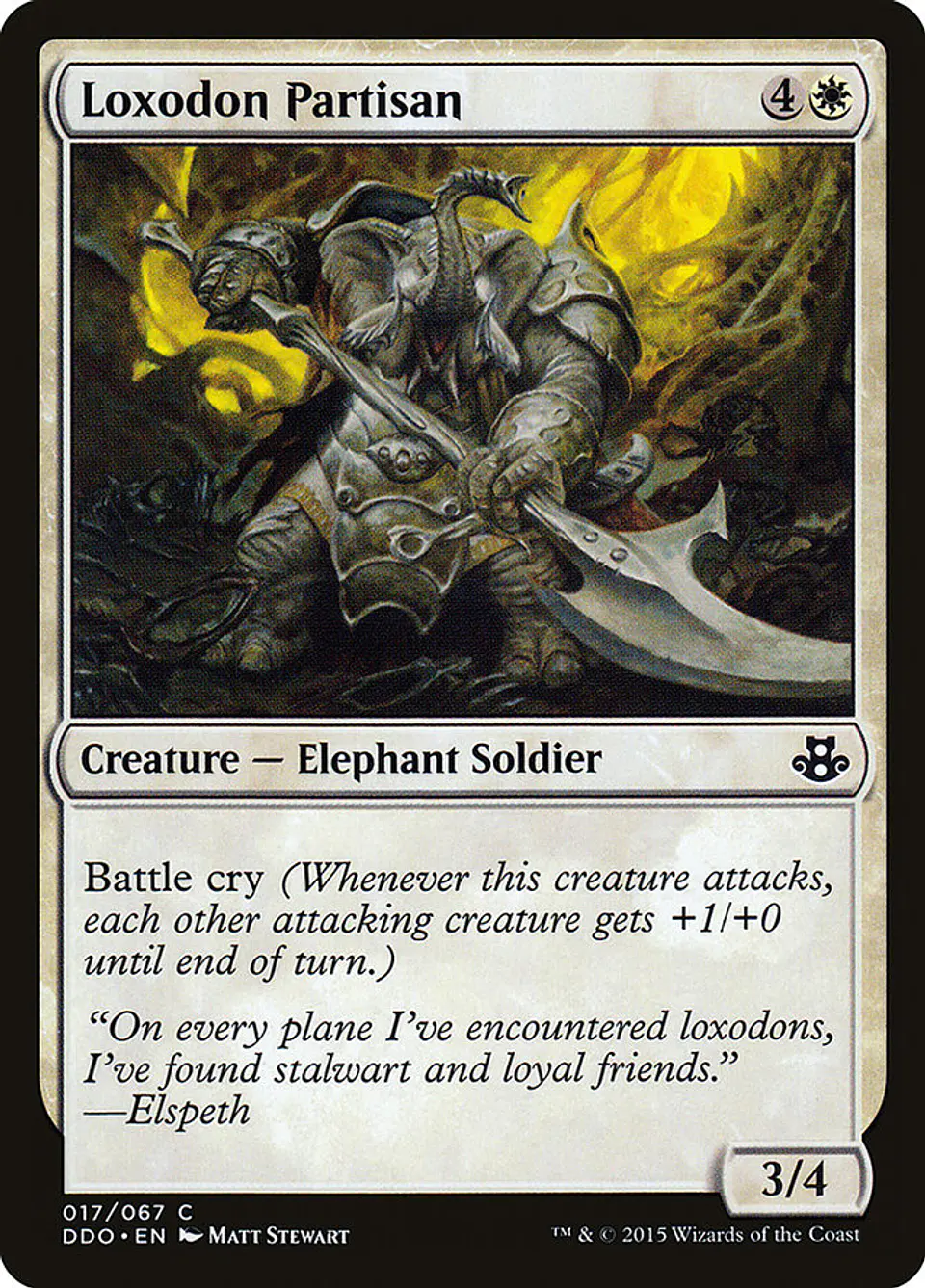 Loxodon Partisan 1