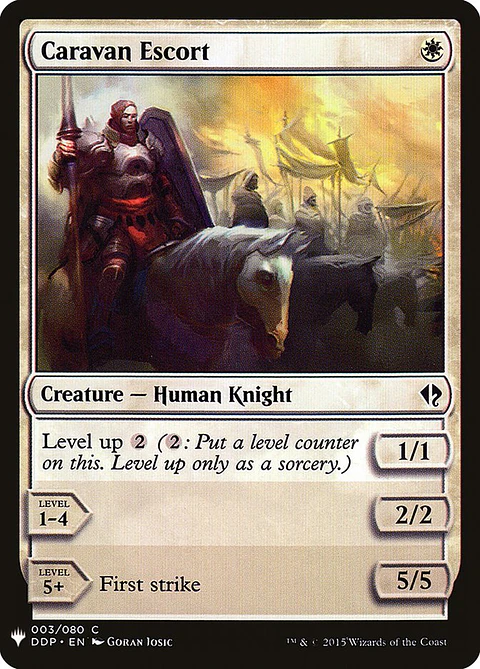 Caravan Escort (The List)