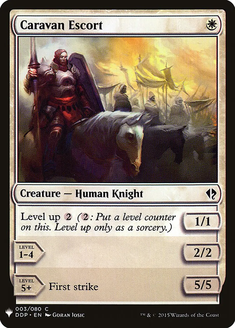 Caravan Escort (The List) 1