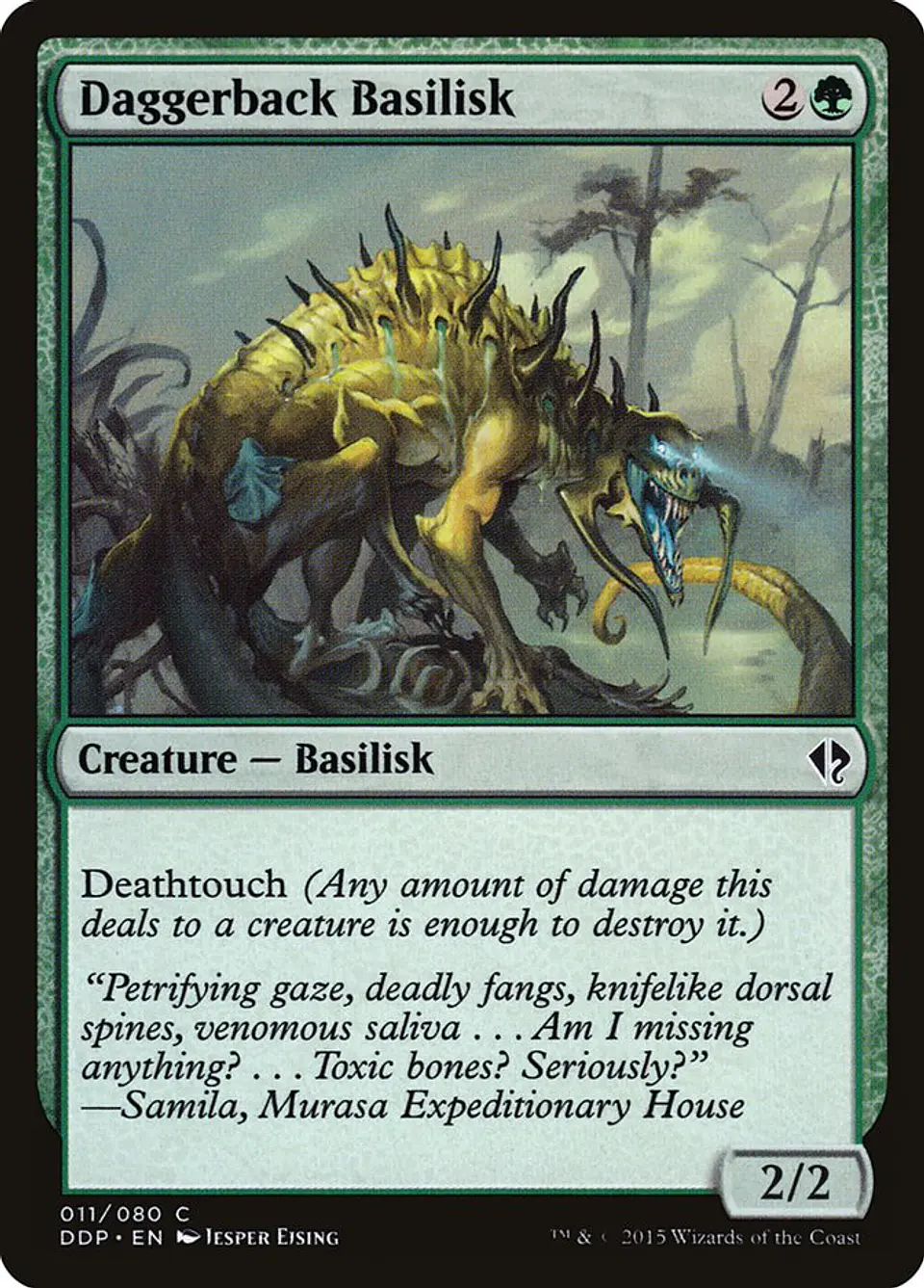 Daggerback Basilisk 1