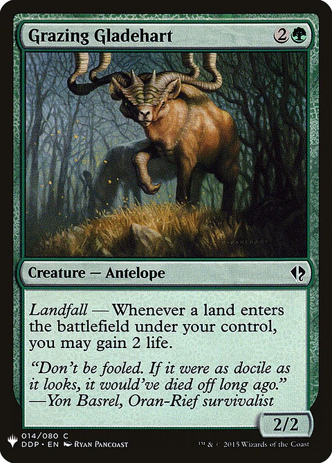 Grazing Gladehart (The List)