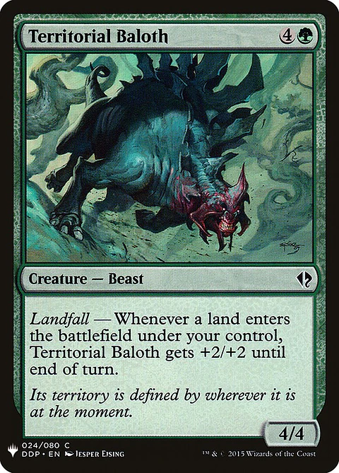 Territorial Baloth (The List)