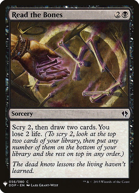 Read the Bones (The List)