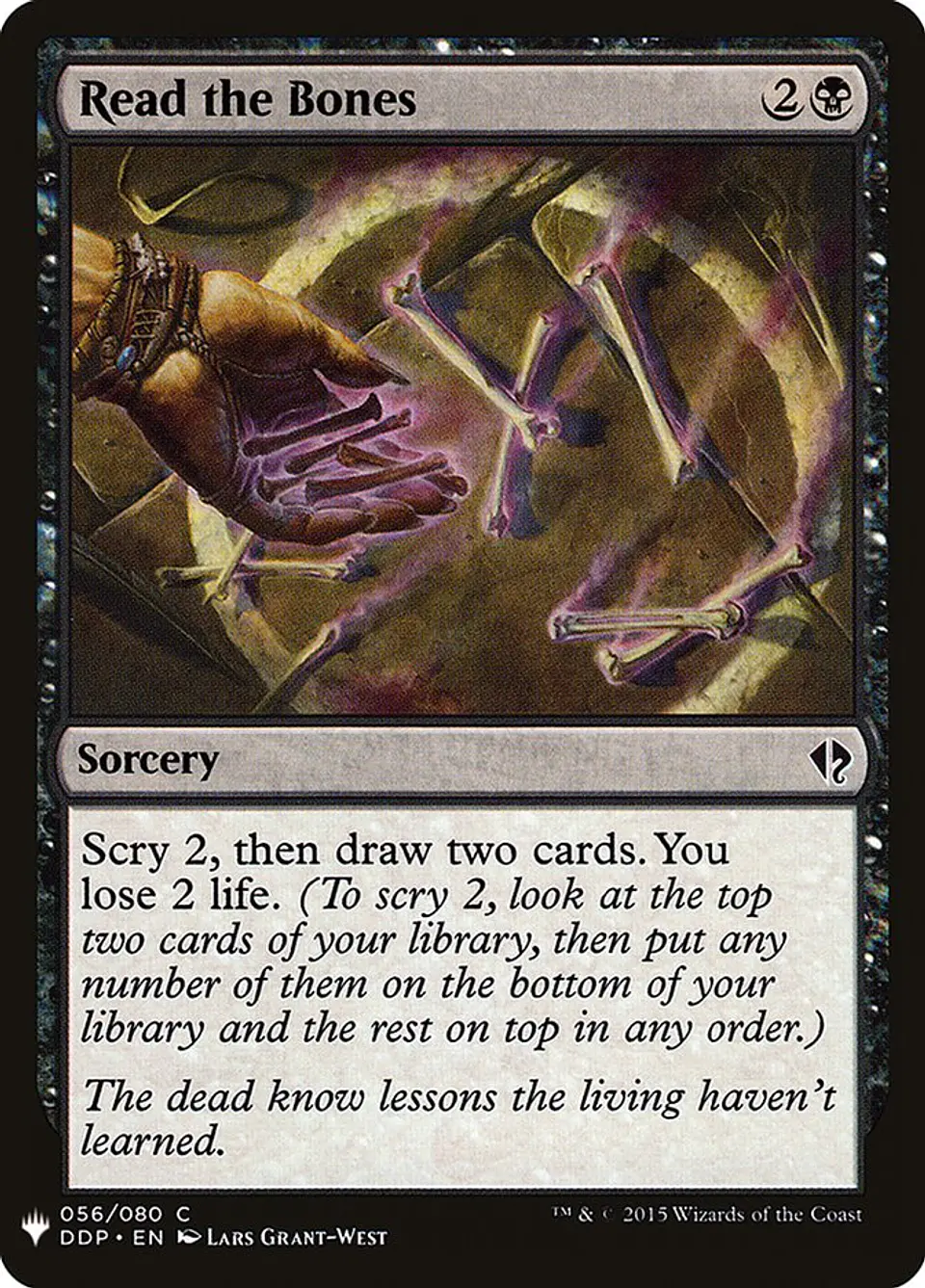Read the Bones (The List) 1