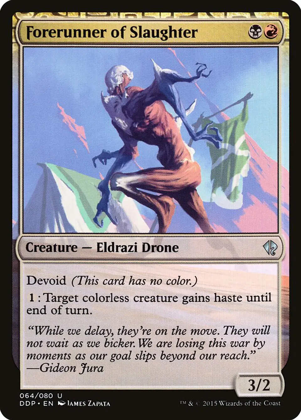 Forerunner of Slaughter 1