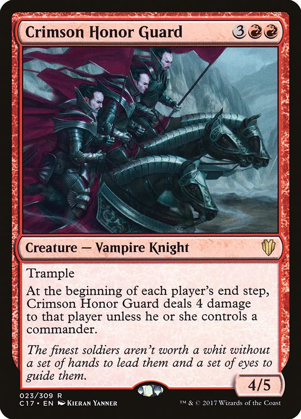 Crimson Honor Guard 1