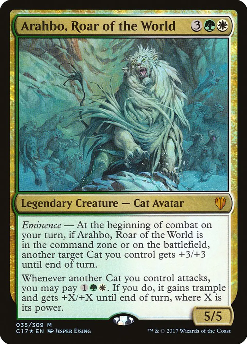 Arahbo, Roar of the World 1