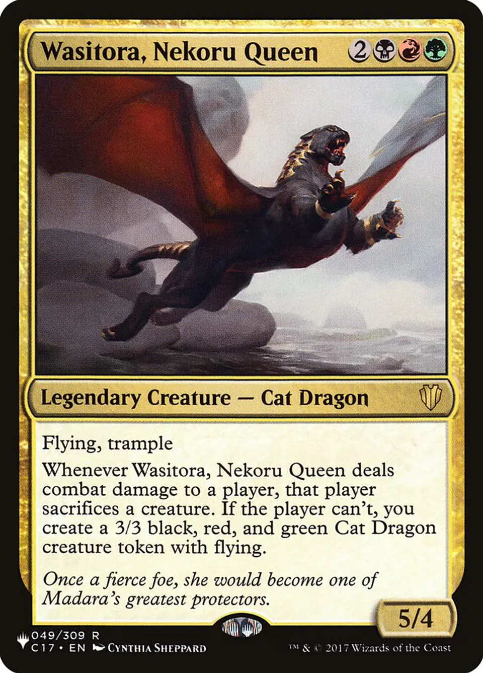 Wasitora, Nekoru Queen (The List) 1