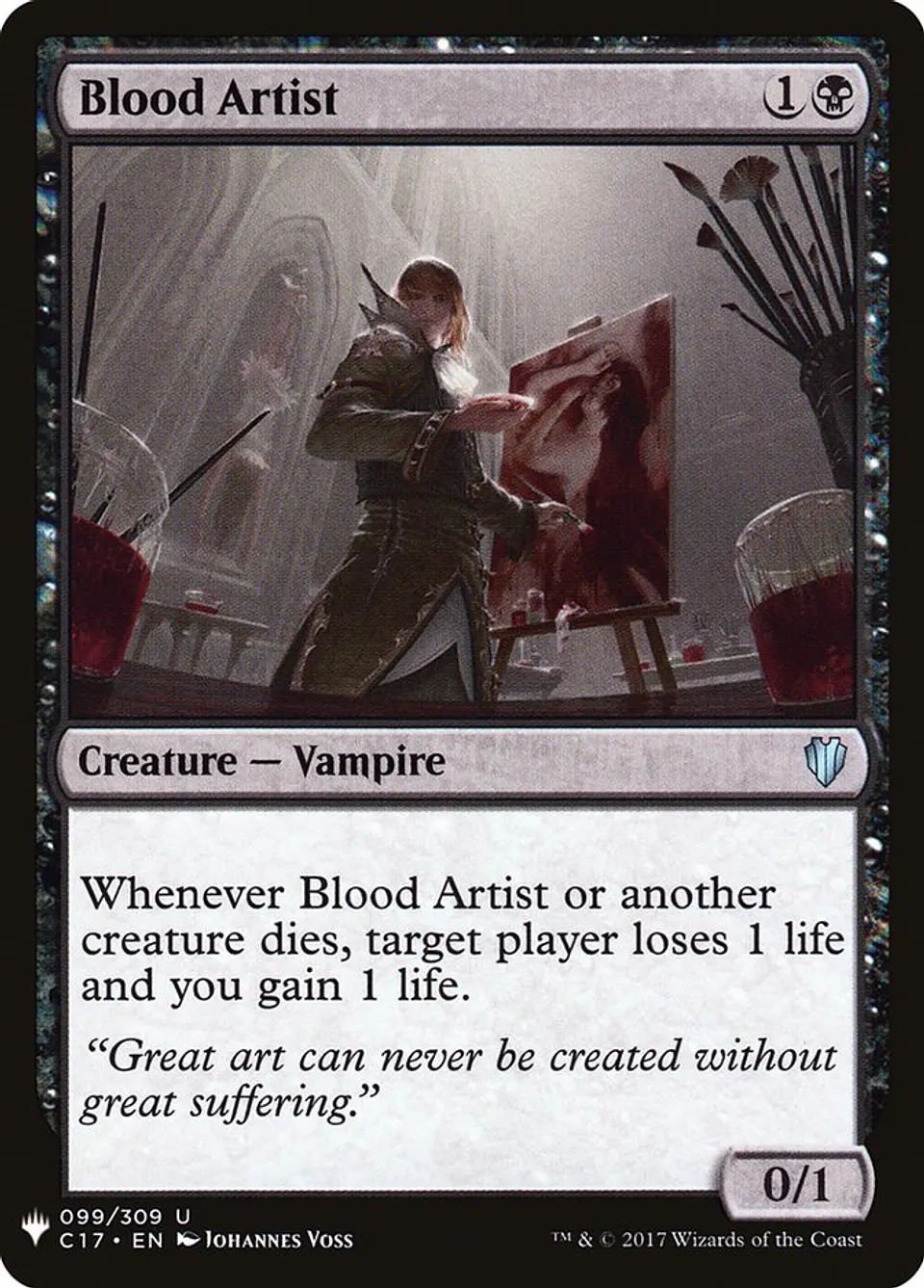 Blood Artist (The List) 1