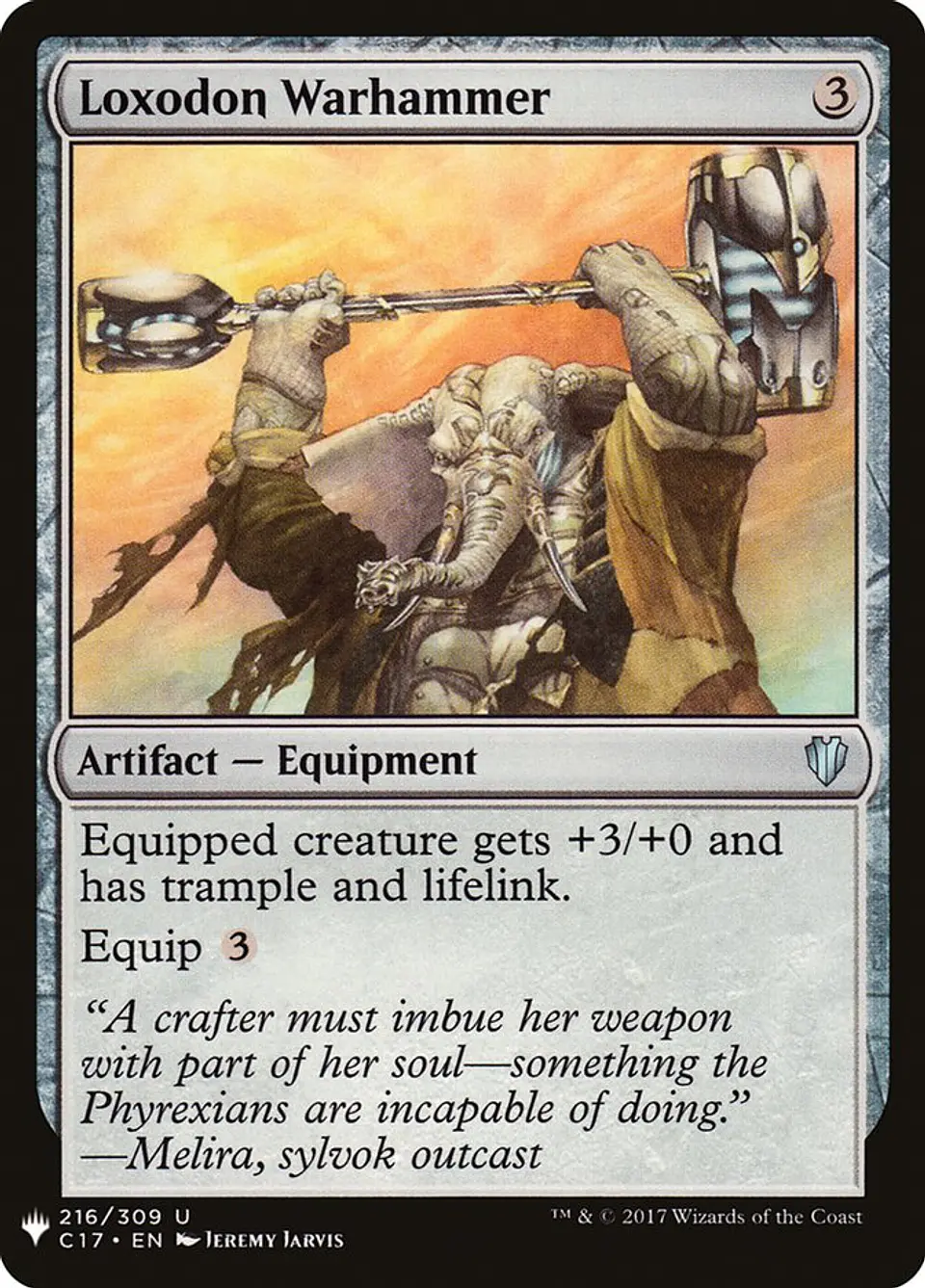 Loxodon Warhammer (The List) 1