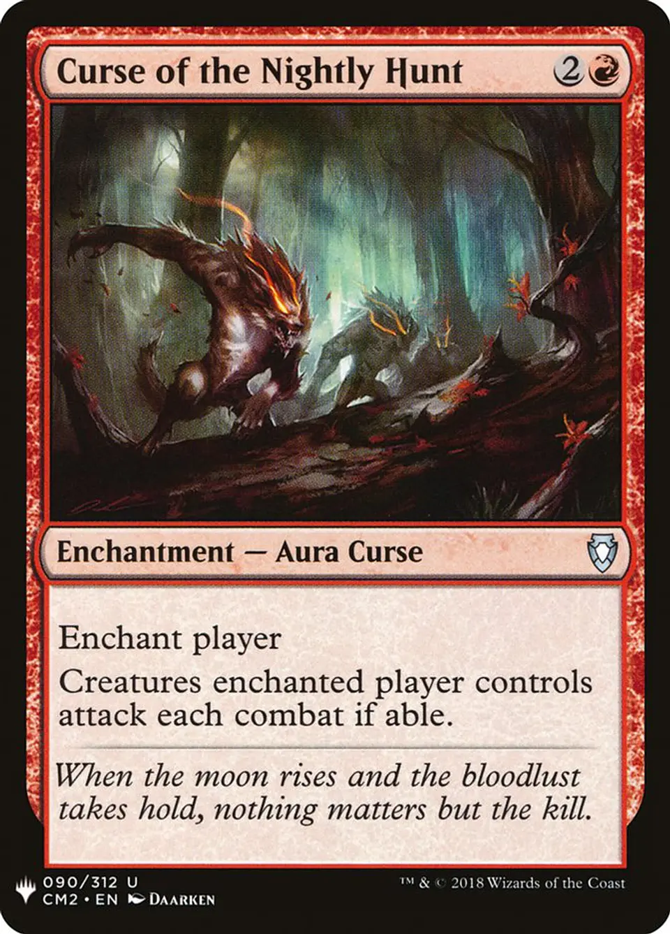 Curse of the Nightly Hunt (The List) 1