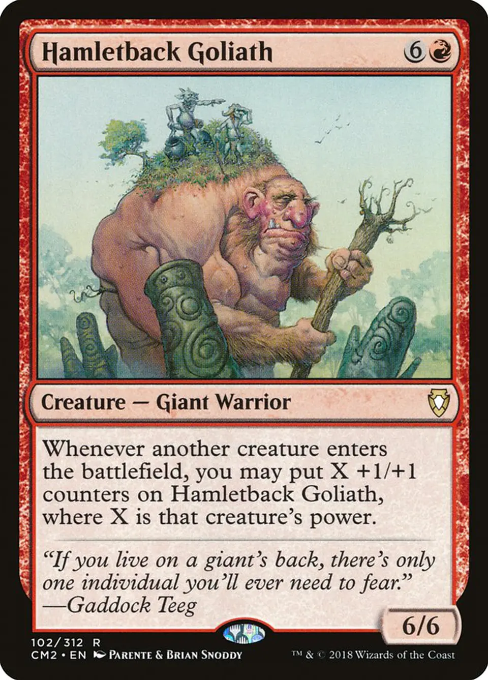 Hamletback Goliath 1