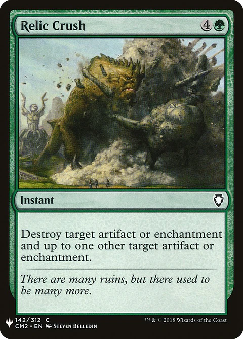 Relic Crush (The List)