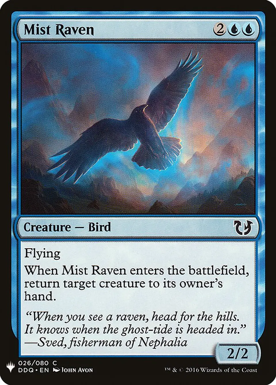 Mist Raven (The List) 1