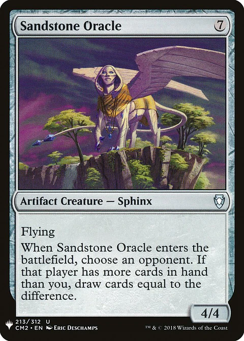 Sandstone Oracle (The List)