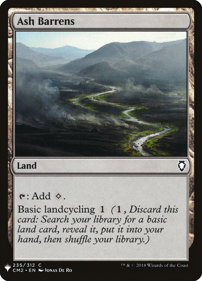 Ash Barrens (The List)