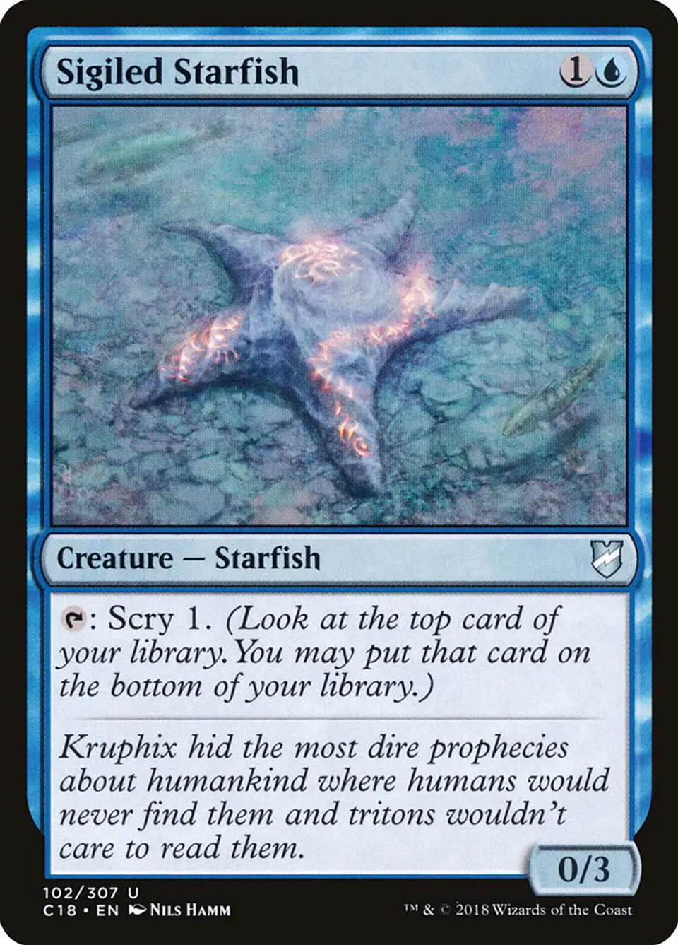 Sigiled Starfish 1