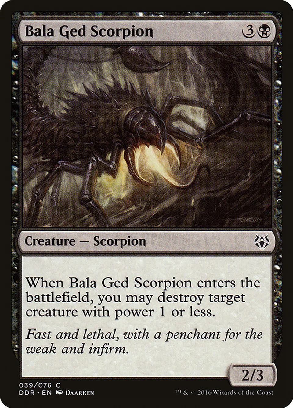 Bala Ged Scorpion 1