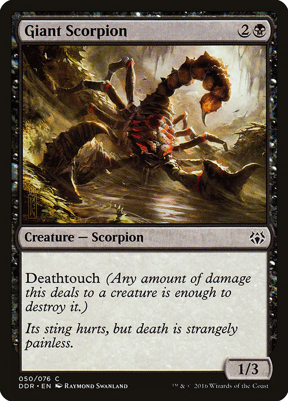 Giant Scorpion 1