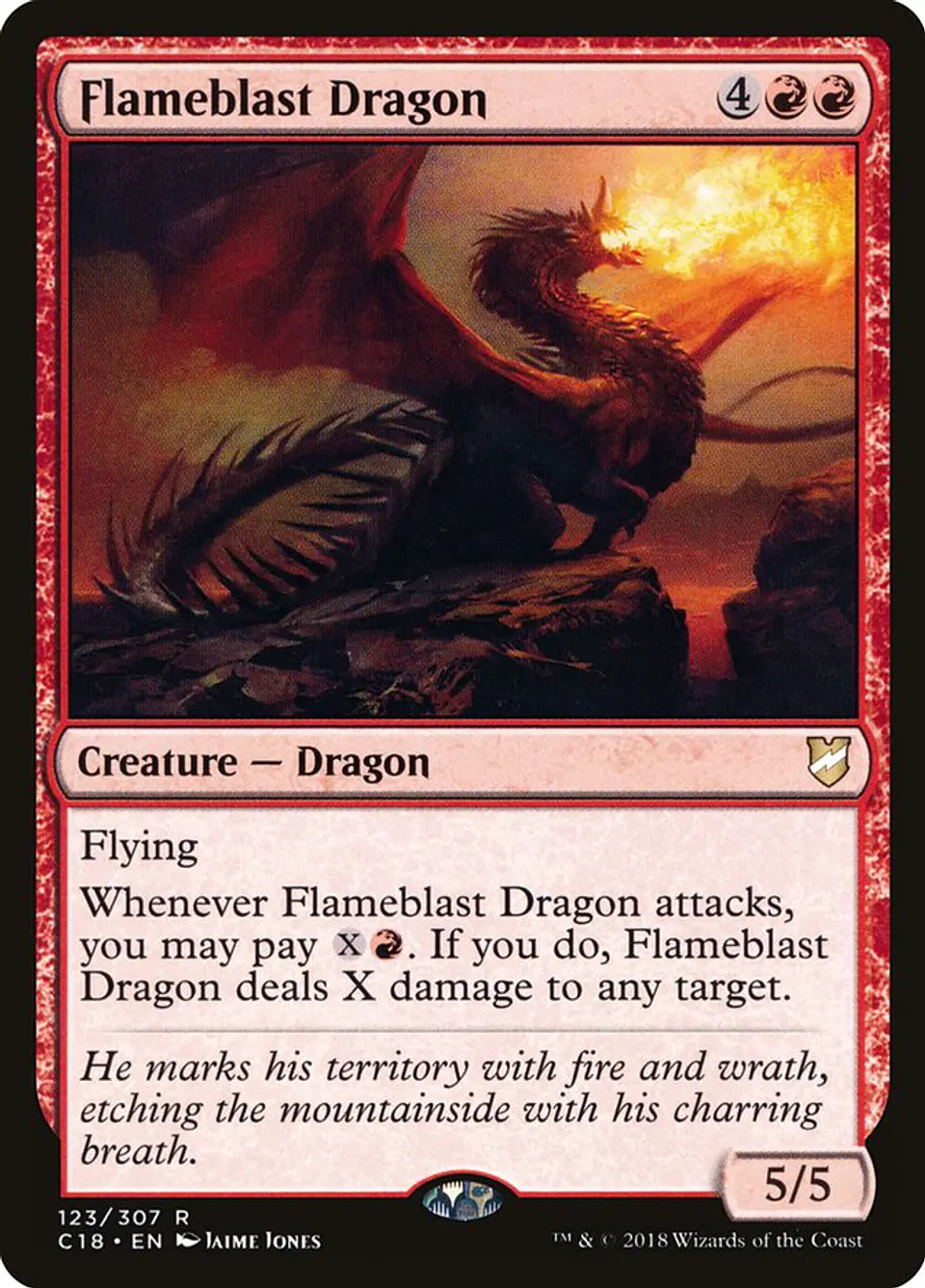 Flameblast Dragon 1