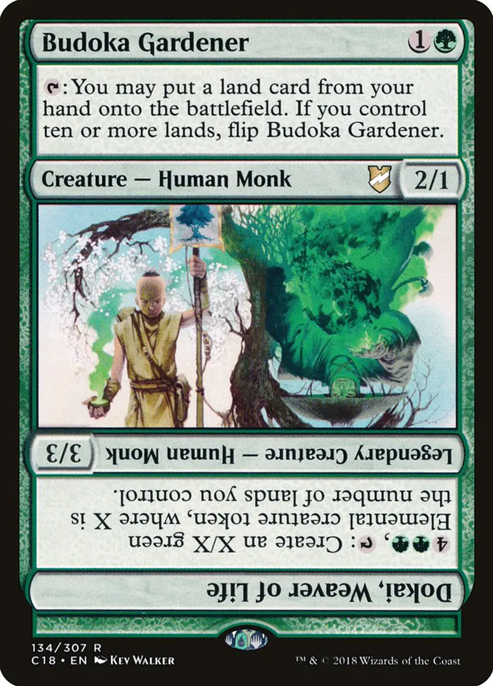 Budoka Gardener // Dokai, Weaver of Life 1