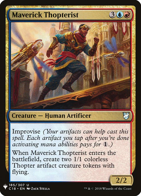 Maverick Thopterist (The List)
