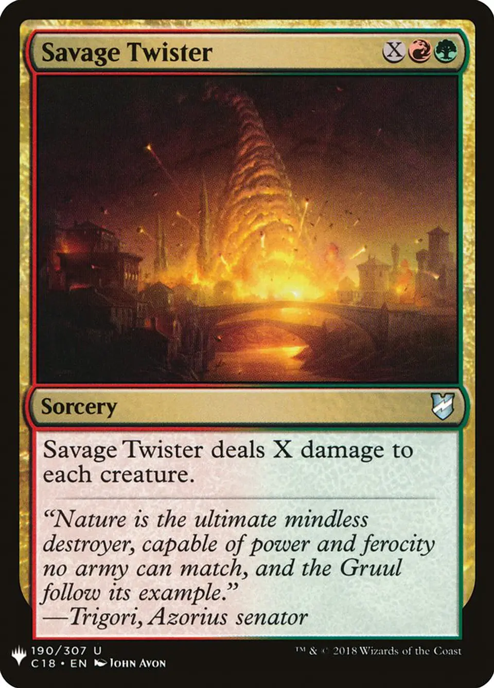 Savage Twister (The List) 1