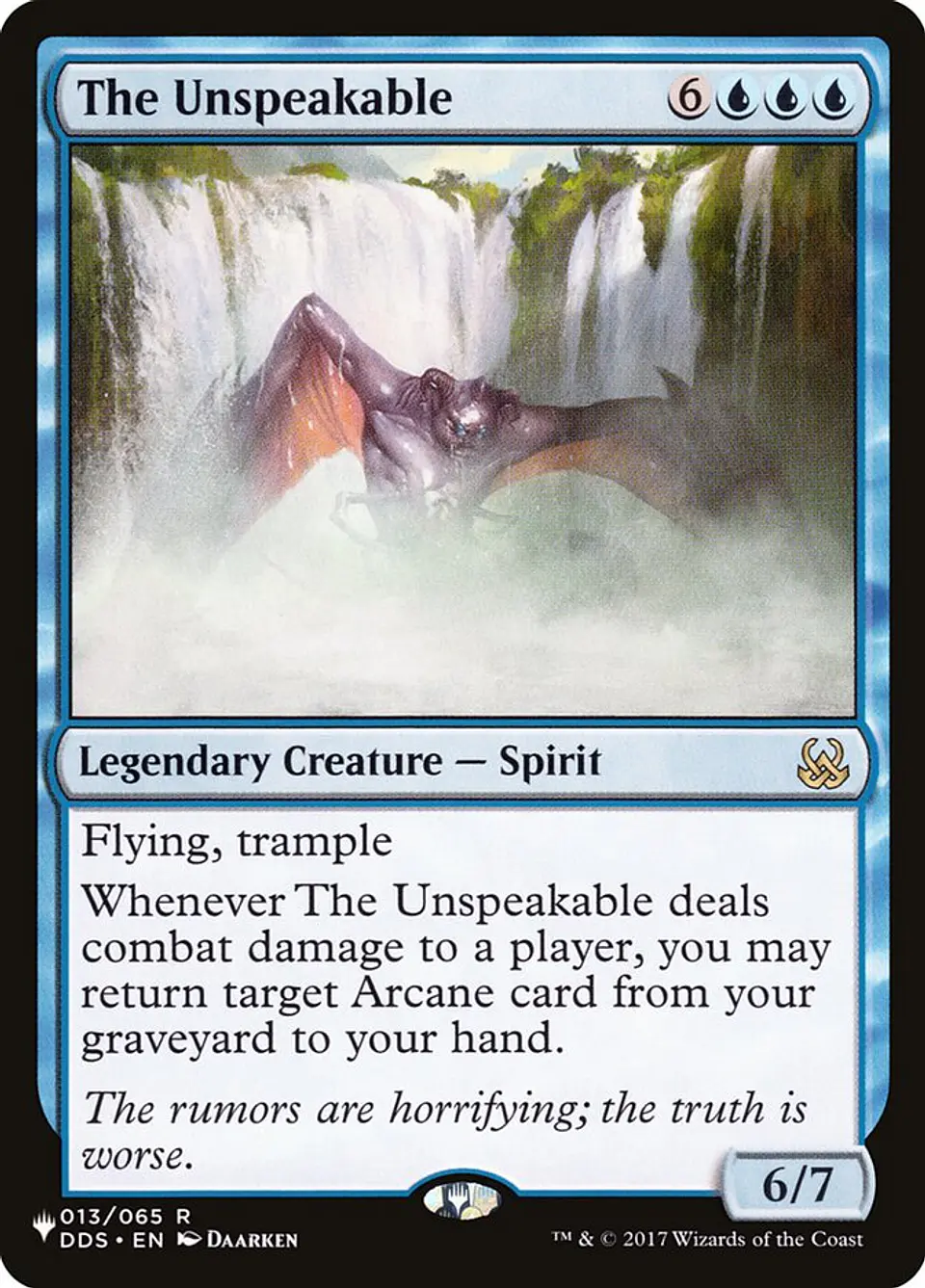 The Unspeakable (The List) 1