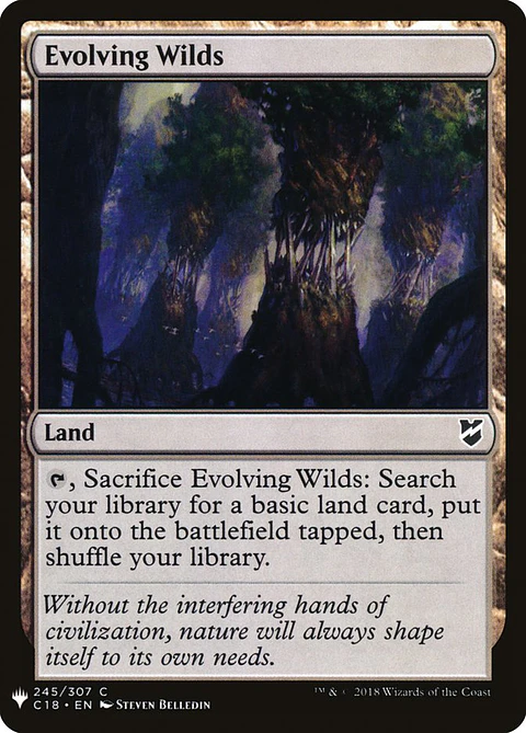 Evolving Wilds (The List)