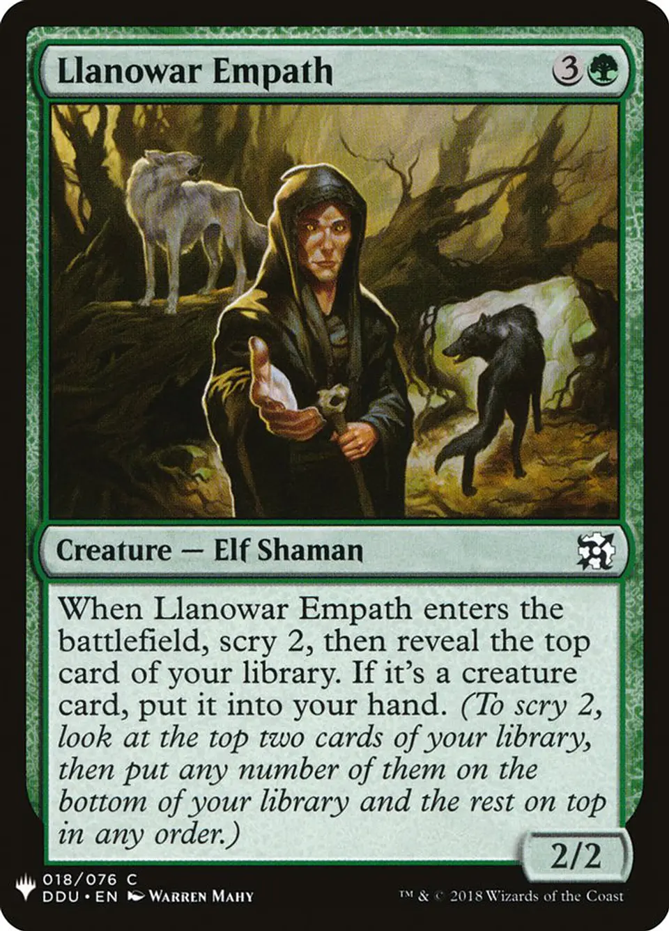 Llanowar Empath (The List) 1
