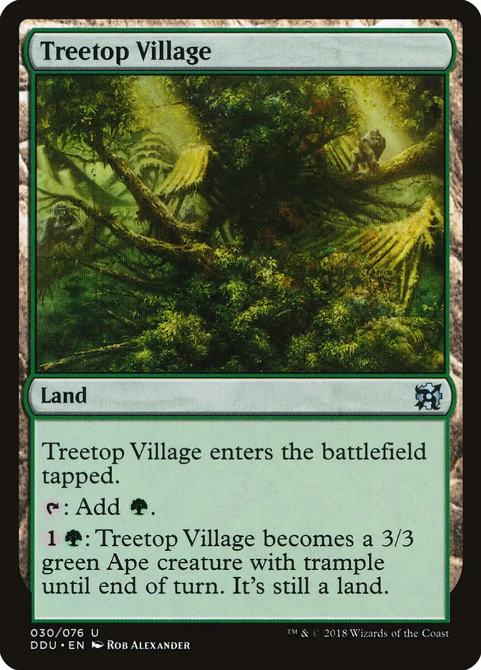 Treetop Village 1
