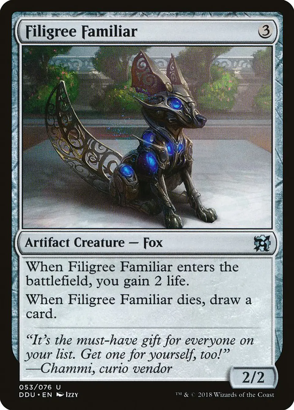Filigree Familiar 1