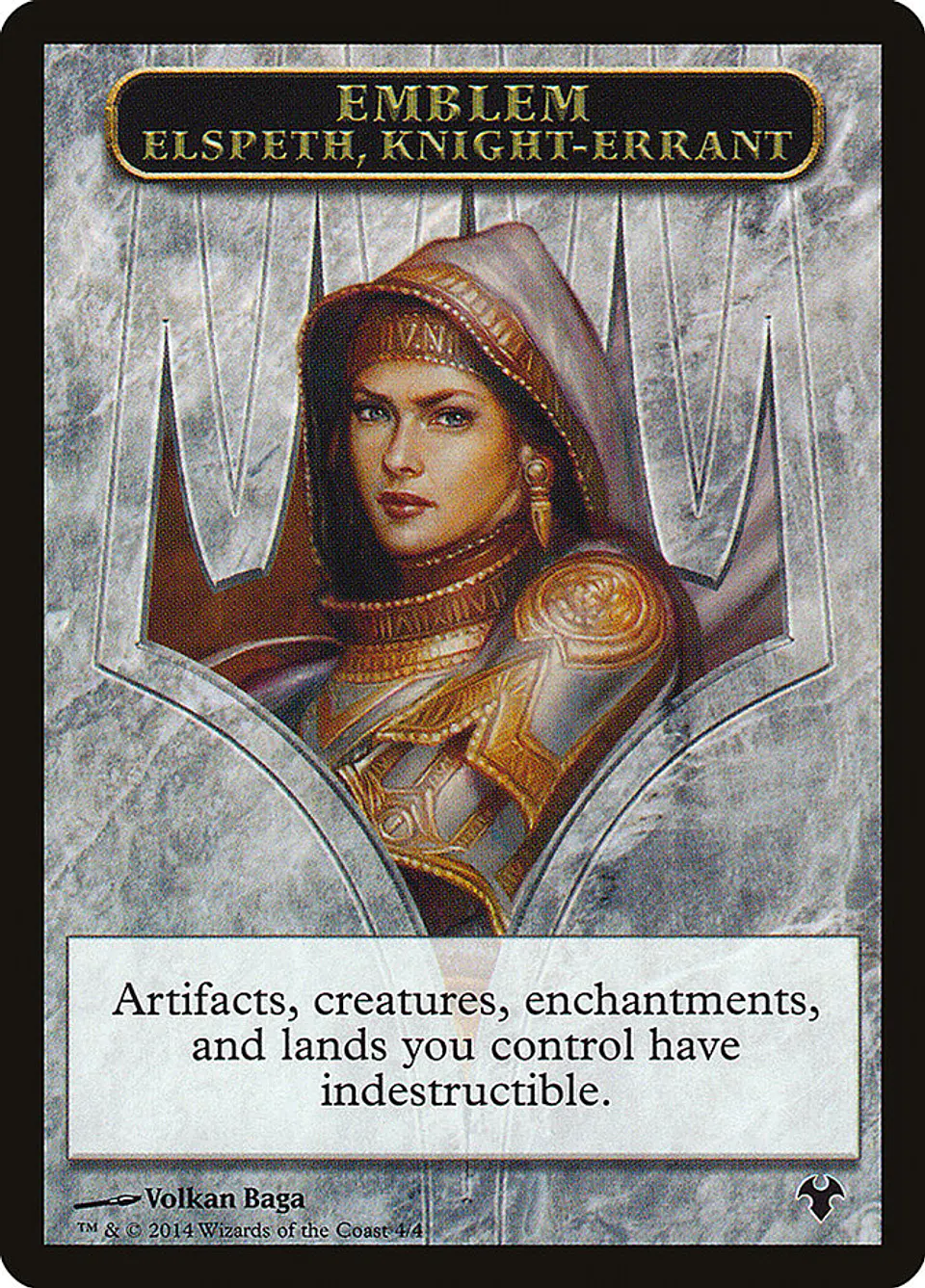 Elspeth, Knight-Errant Emblem 1