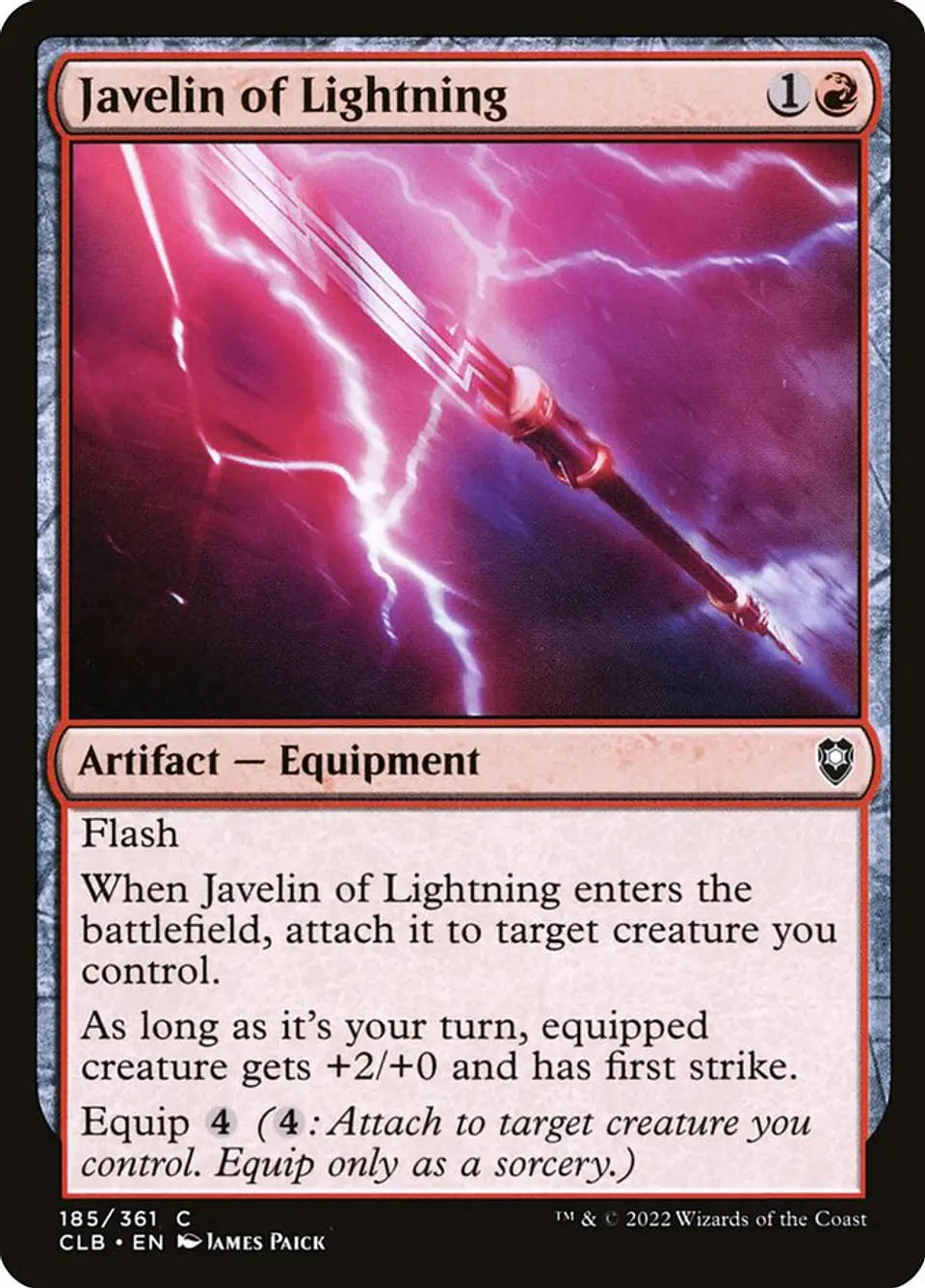 Javelin of Lightning 1