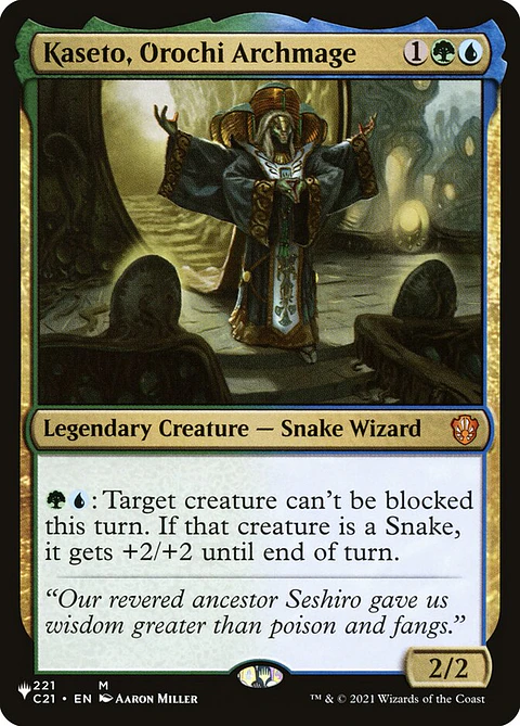Kaseto, Orochi Archmage (The List)