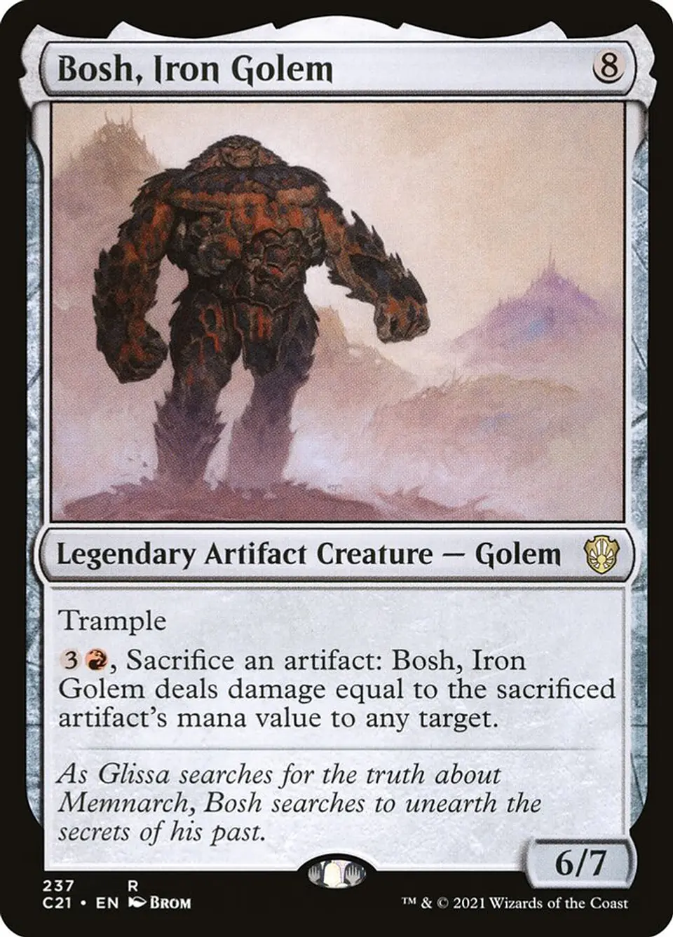 Bosh, Iron Golem 1
