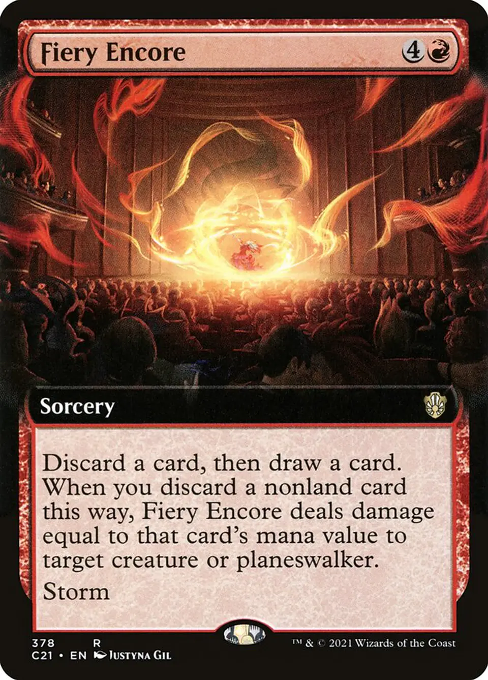 Fiery Encore (Extended Art) 1