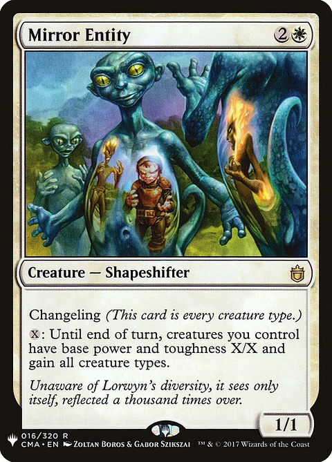Mirror Entity (The List)