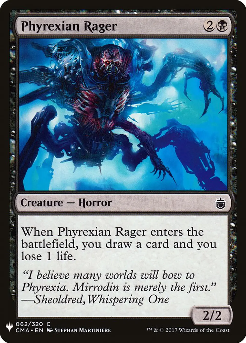 Phyrexian Rager (The List) 1