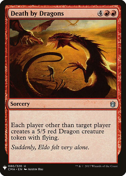 Death by Dragons (The List)