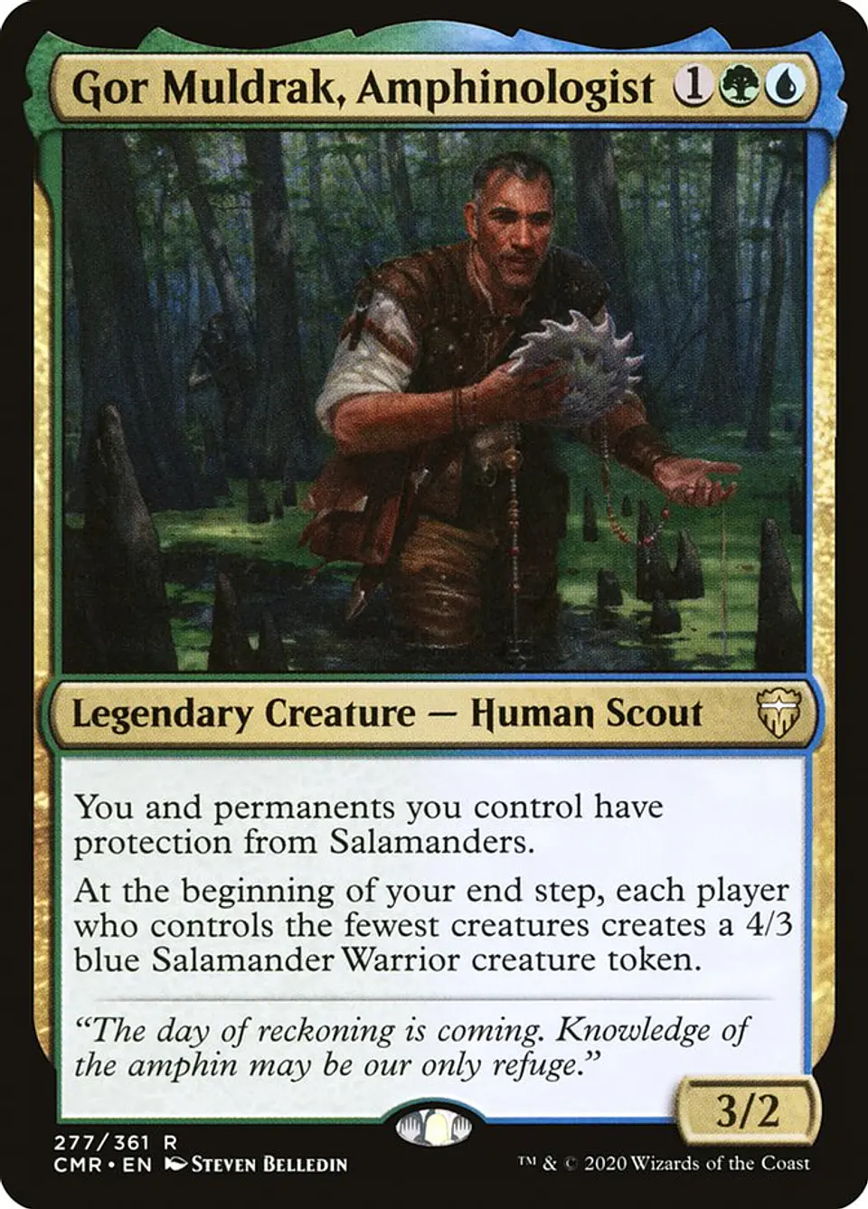 Gor Muldrak, Amphinologist 1